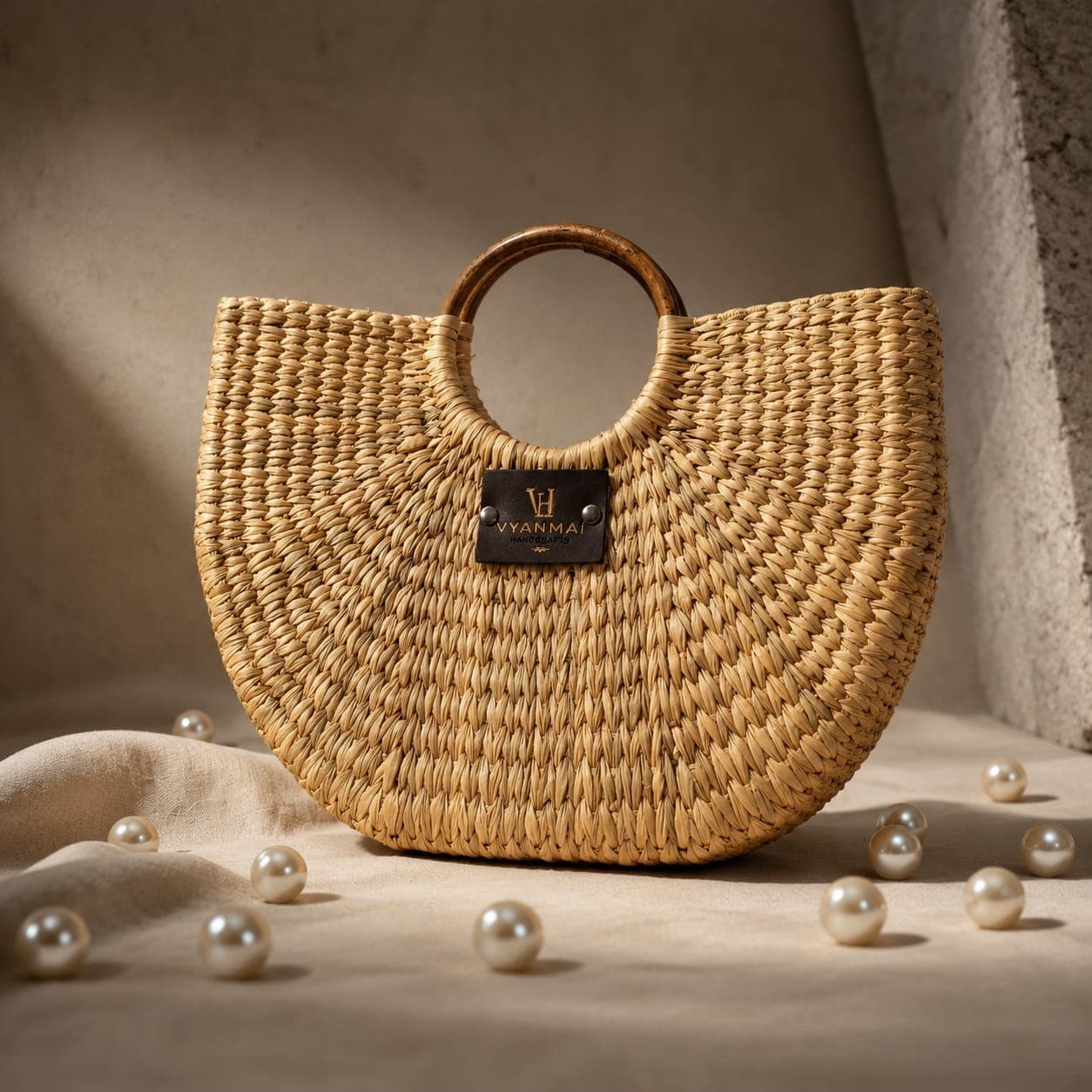 Finished Vyanmai woven bag