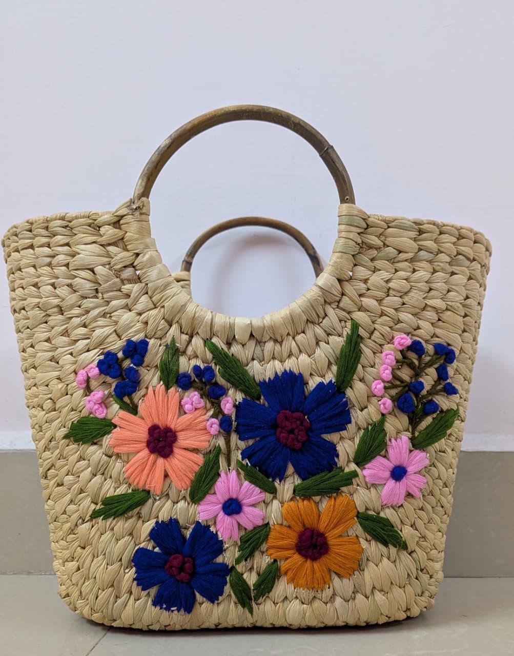 Midnight Bloom Resort Tote