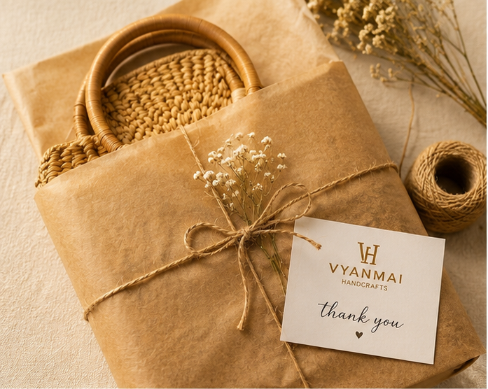 Handmade Vyanmai order wrapped with care